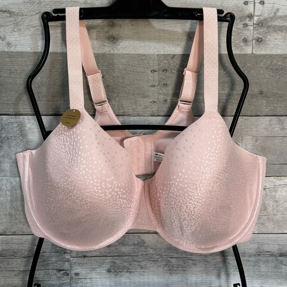 WACOAL  Back Appeal Smoothing Underwire Bra - Rose dust - Sz - 40G.US